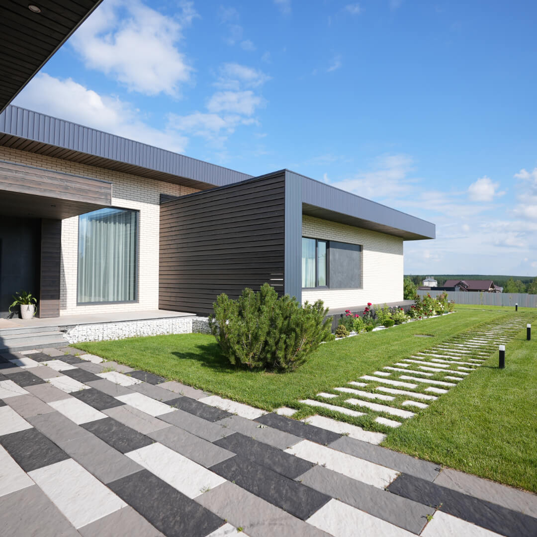 Шаговая плита STONE Черный Сланец 990х330х55мм в Сочи фото