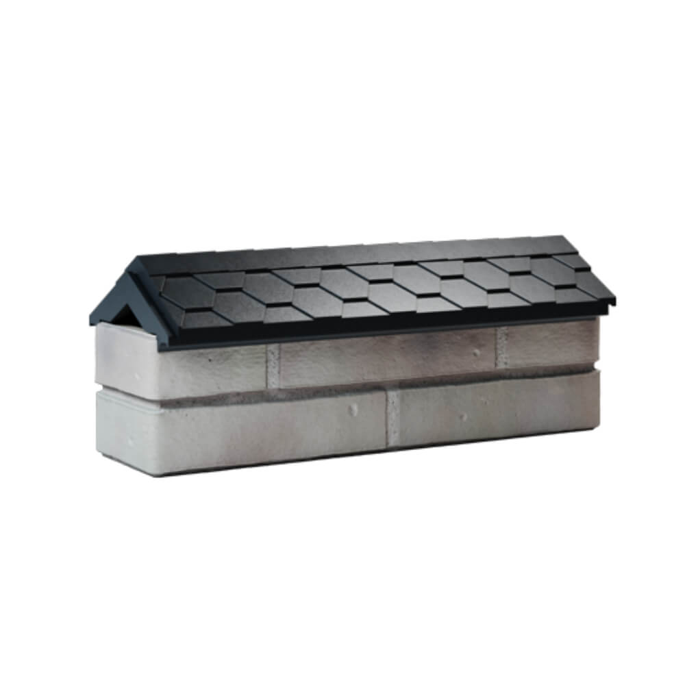 Парапет Zking Эверест Черный с посадкой на 0.5 кирпича (130мм) Сочи фото