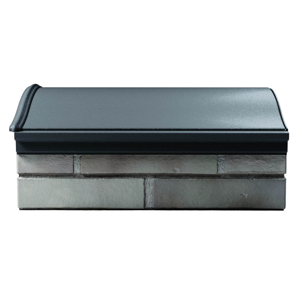 Парапет Zking Монблан Серый посадка на 1.5 кирпича (355/385мм) в Сочи фото