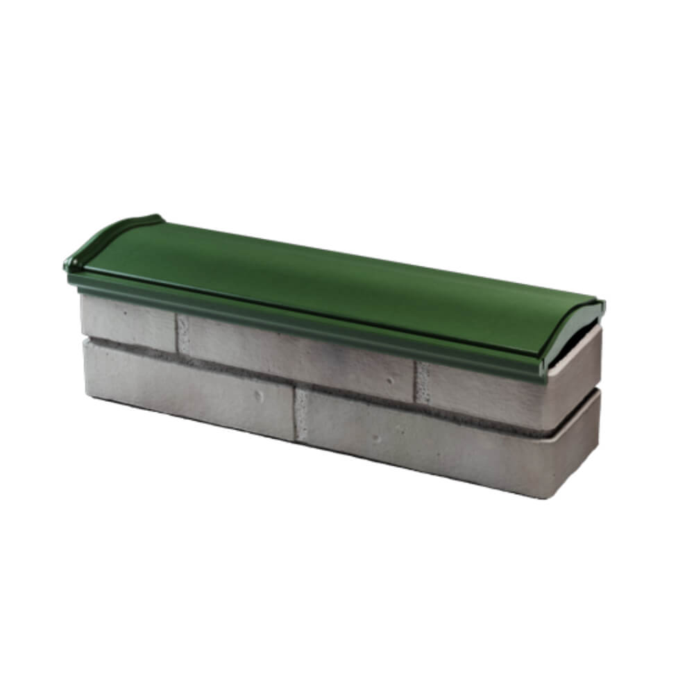 Парапет Zking Монблан Зеленый посадка на 0.5 кирпича (130мм) в Сочи фото