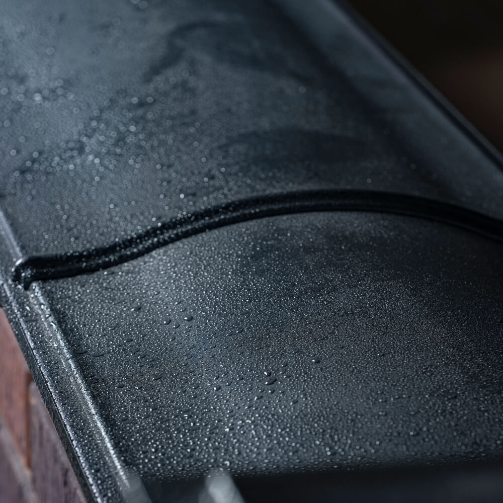 Парапет Zking Монблан Черный посадка на 0.5 кирпича (130мм) в Сочи фото