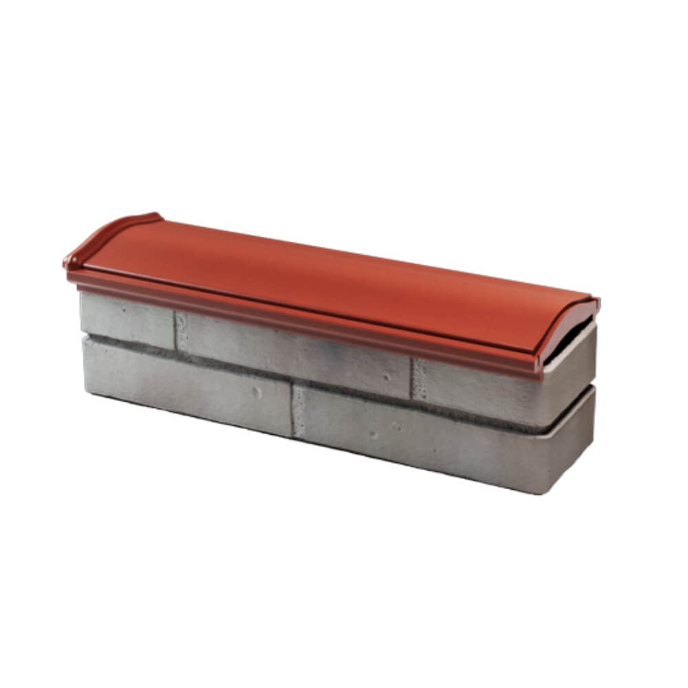 Парапет Zking Монблан Красный посадка на 0.5 кирпича (130мм) в Сочи фото