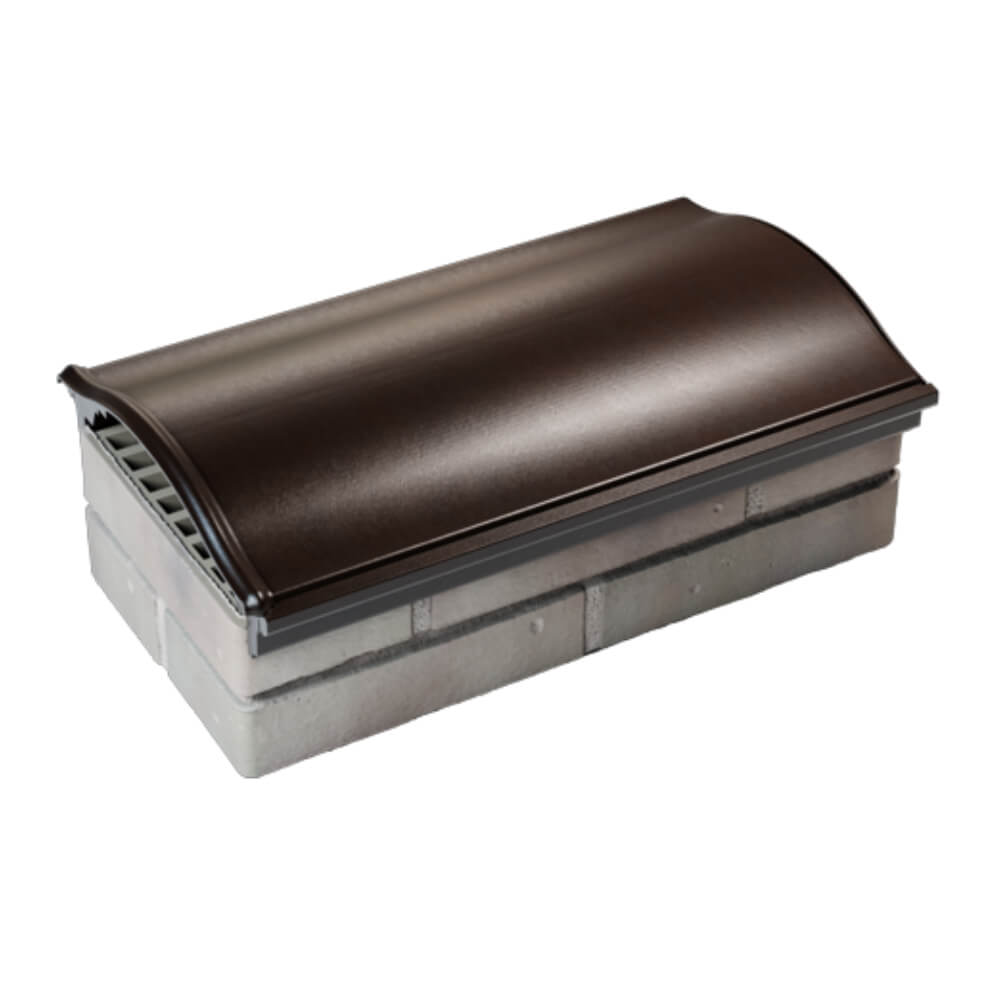 Парапет Zking Монблан Коричневый посадка на 1 кирпич (200/225/255мм) в Сочи фото