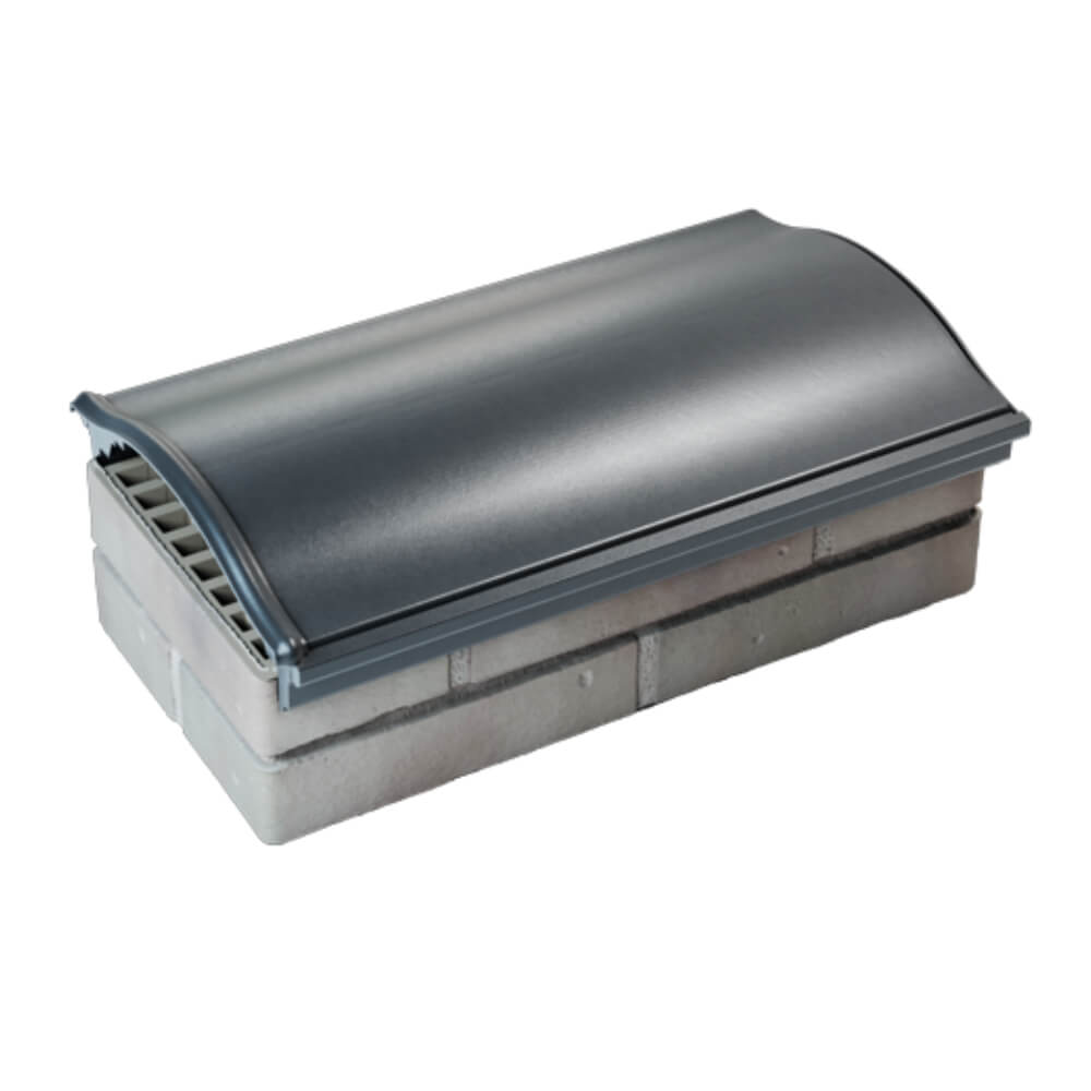 Парапет Zking Монблан Серый посадка на 1 кирпич (200/225/255мм) в Сочи фото