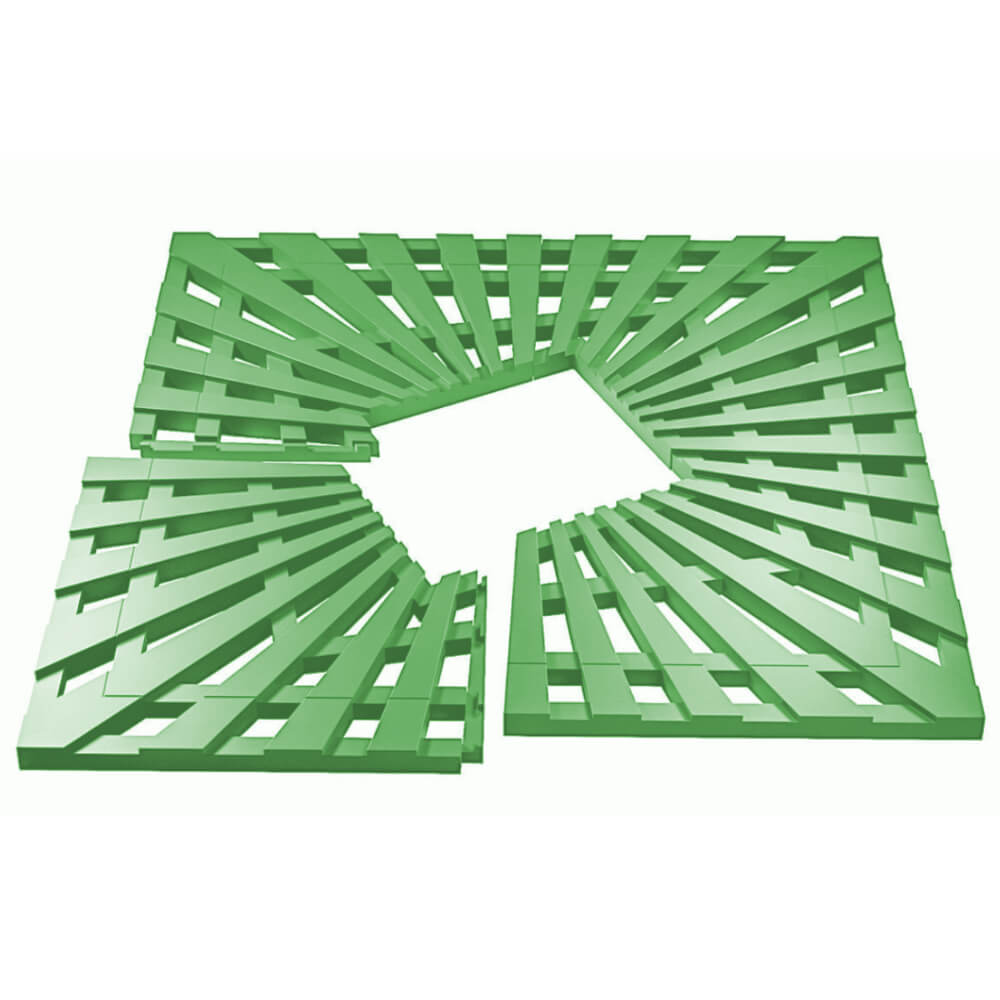 Приствольная решетка для дерева ZKING ATMOSPHERE 1.2х1.2м Зеленая в Сочи фото