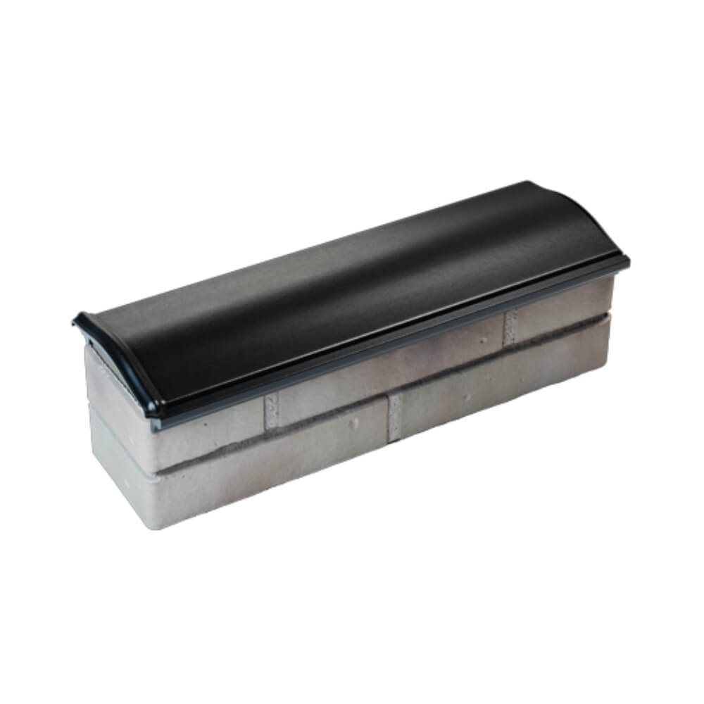 Парапет Zking Монблан Черный посадка на 0.5 кирпича (130мм) в Сочи фото