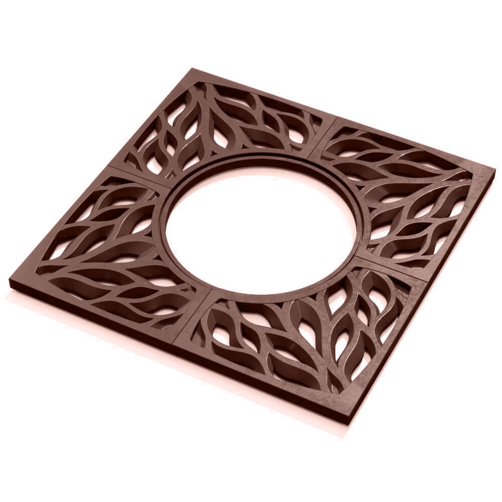 Приствольная решетка для дерева ZKING CRUST 1.2х1.2м Коричневая в Сочи фото