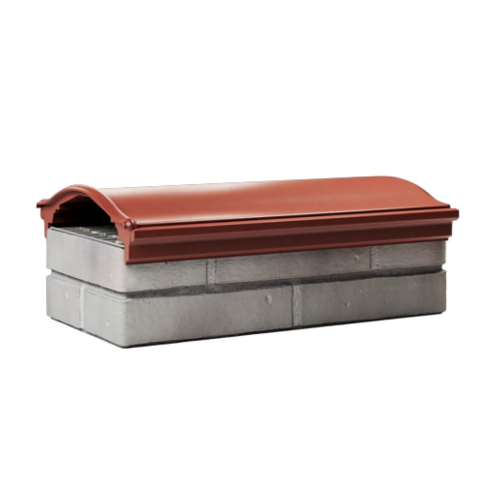 Парапет Zking Монблан Красный посадка на 1 кирпич (200/225/255мм) Сочи фото