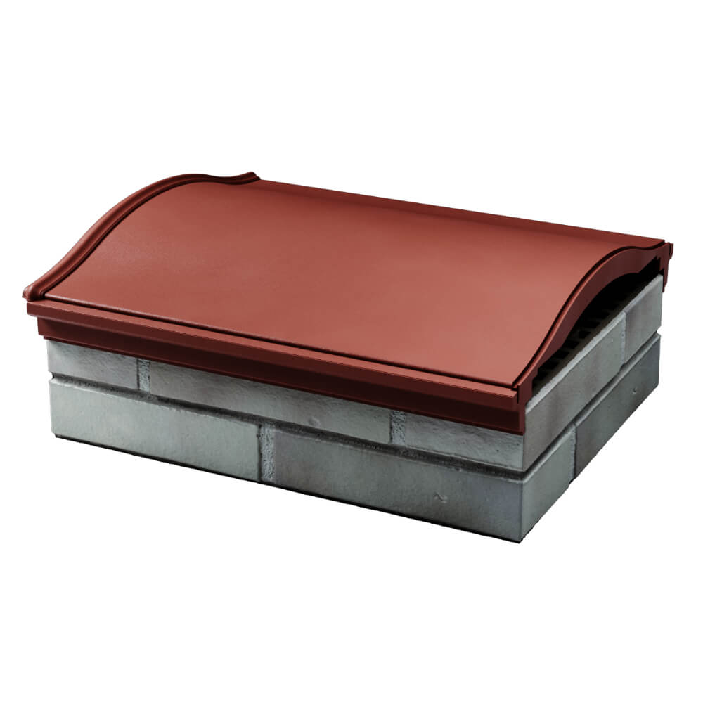 Парапет Zking Монблан Красный посадка на 1.5 кирпича (355/385мм) в Сочи фото