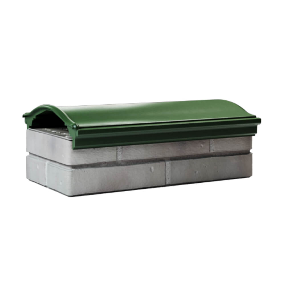 Парапет Zking Монблан Зеленый посадка на 1 кирпич (200/225/255мм) Сочи фото