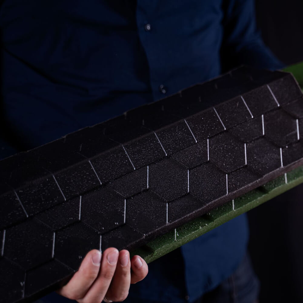 Парапет Zking Эверест Черный с посадкой на 1 кирпич (200/225/255мм) в Сочи фото