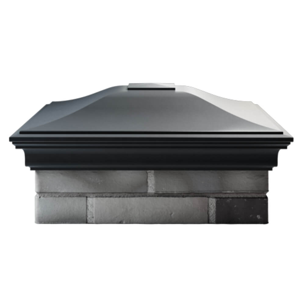 Колпак Zking Монблан Серый на столб 2х2 кирпича (515х515мм) в Сочи фото