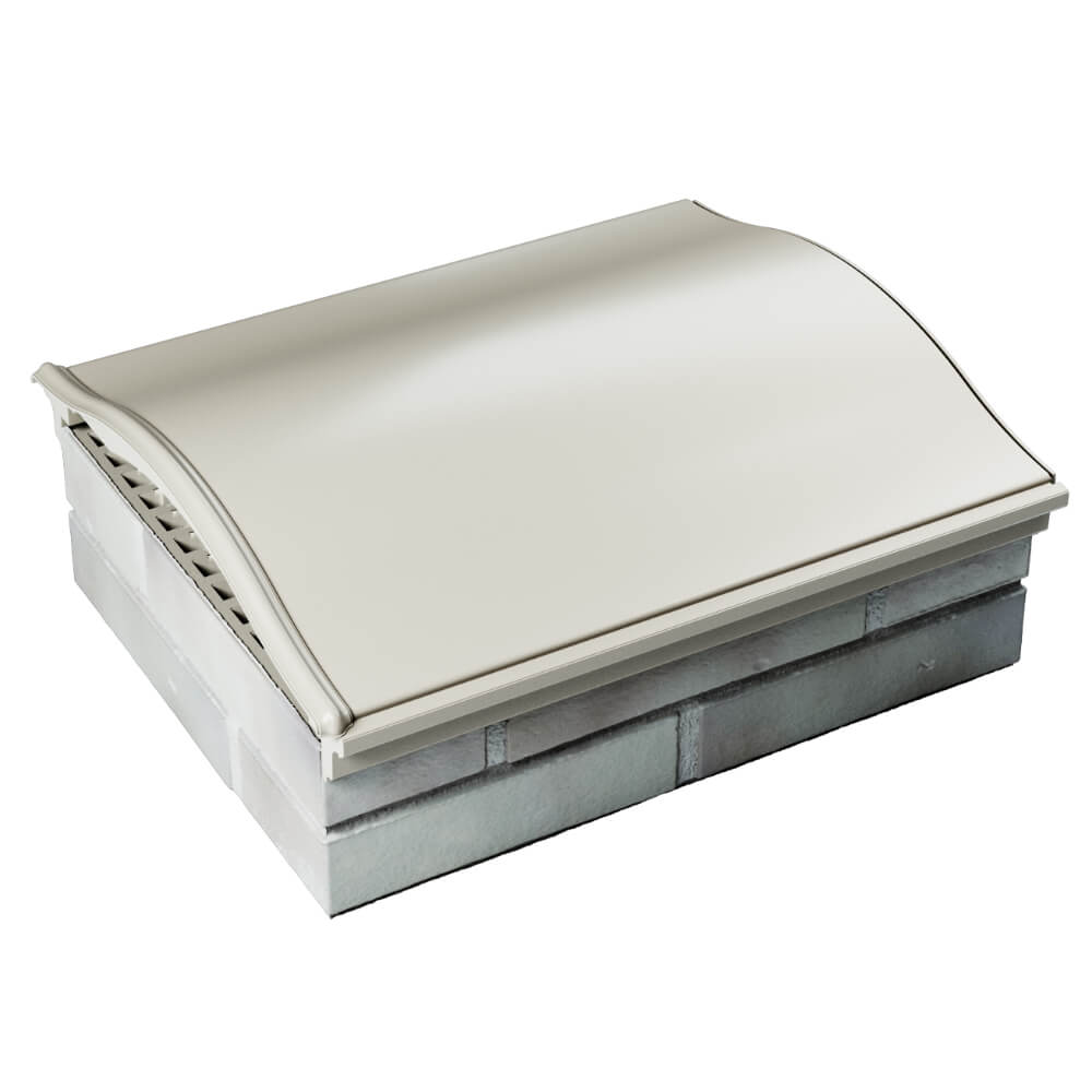 Парапет Zking Монблан Бежевый посадка на 1.5 кирпича (355/385мм) в Сочи фото