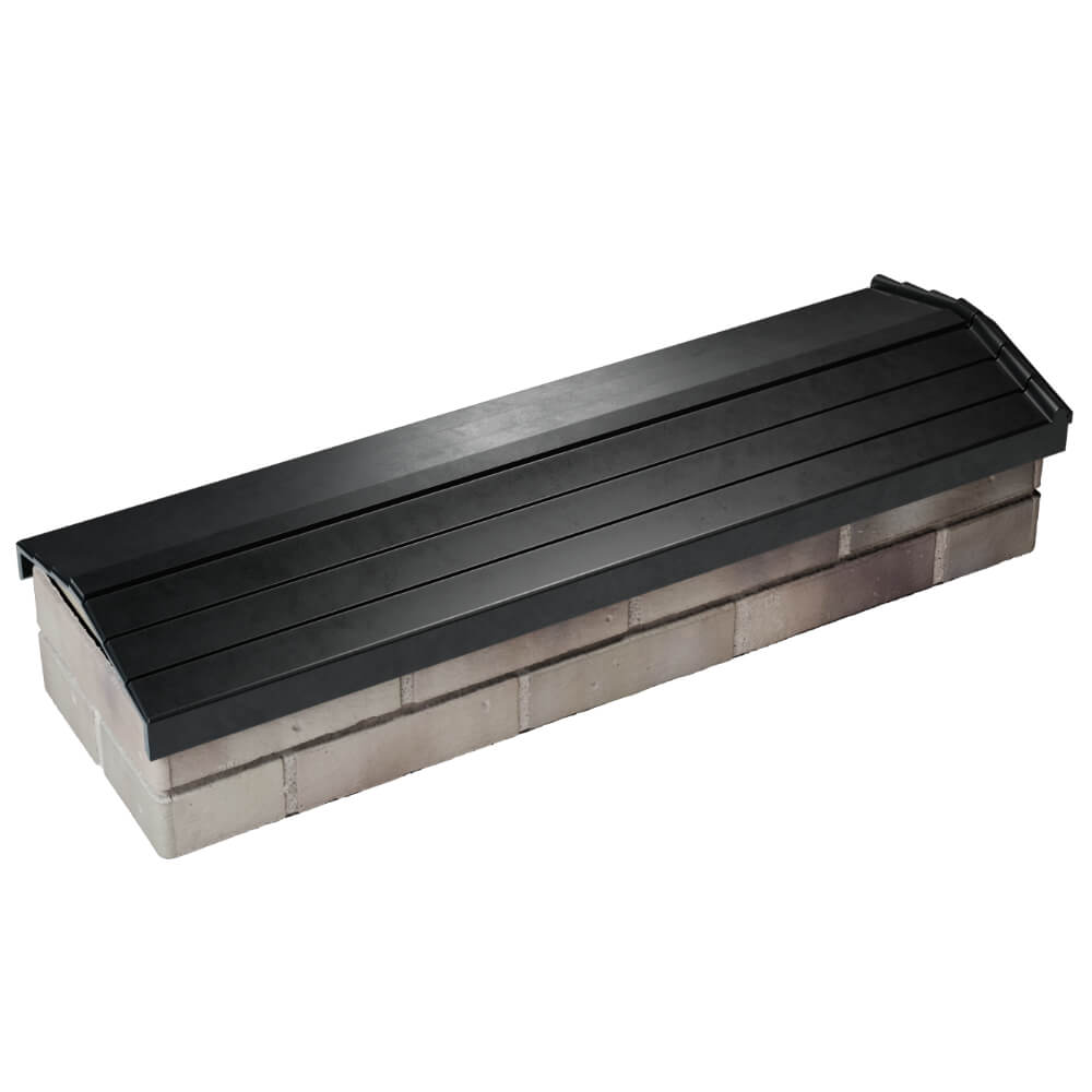 Парапет Zking Бона ХайТек Черный посадка на 0.5 кирпича (130мм) в Сочи фото