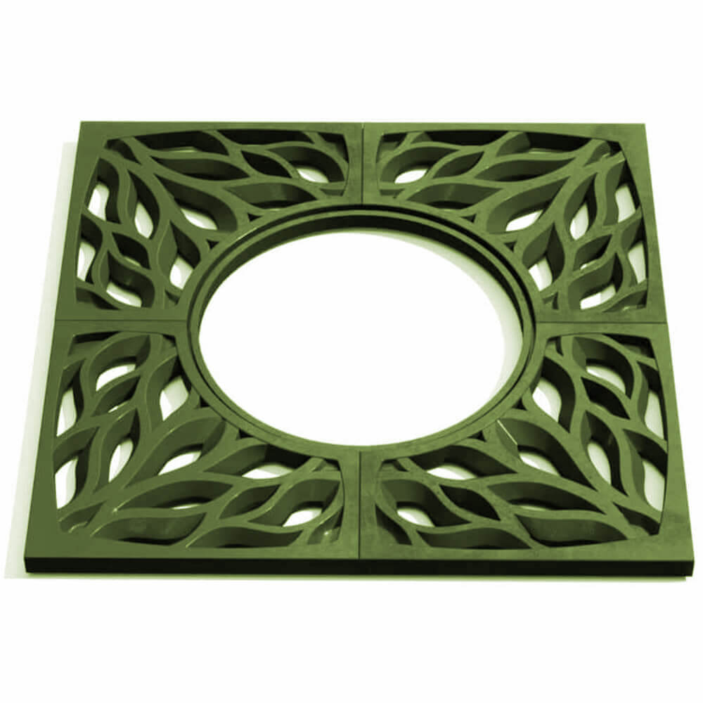 Приствольная решетка для дерева ZKING CRUST 1.2х1.2м Зеленая Сочи фото