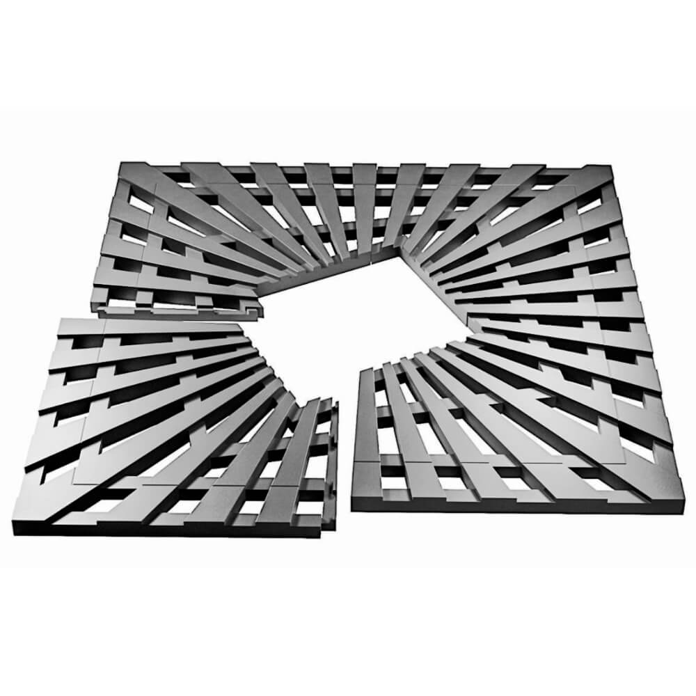 Приствольная решетка для дерева ZKING ATMOSPHERE 1.2х1.2м Серая в Сочи фото