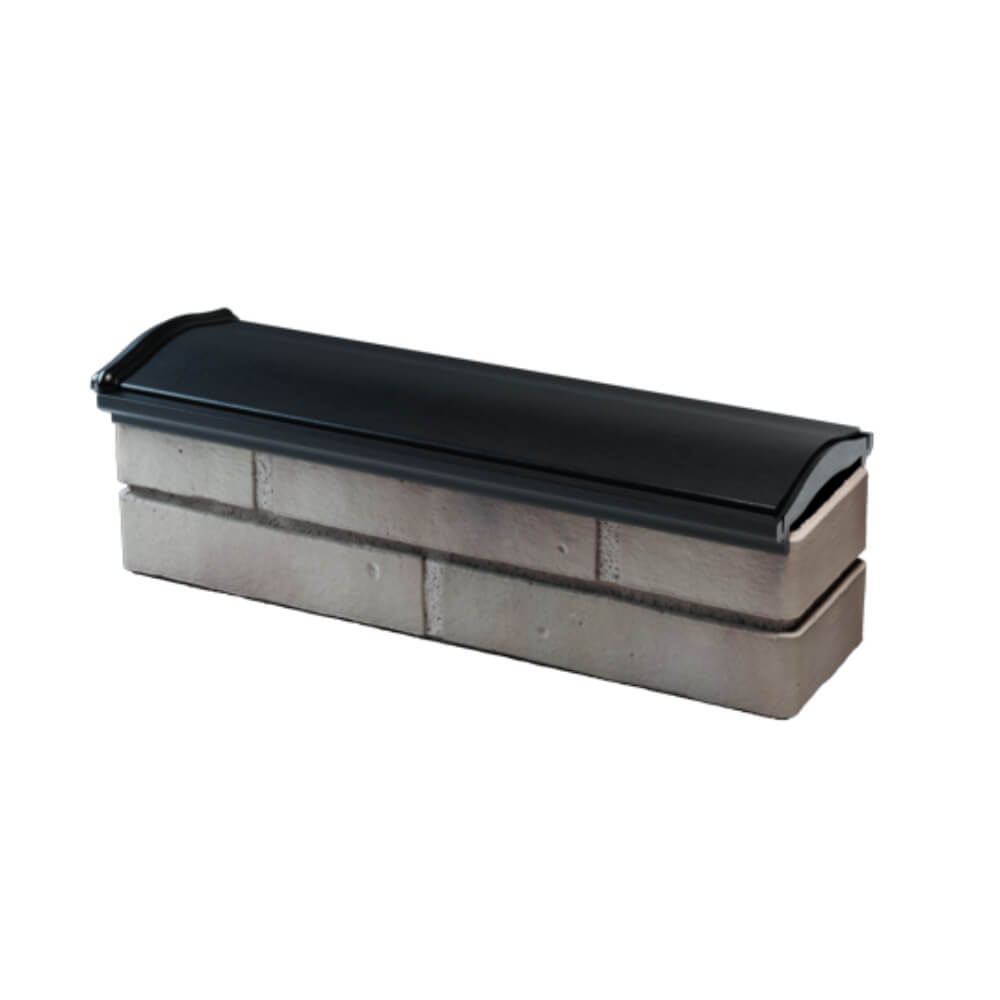 Парапет Zking Монблан Черный посадка на 0.5 кирпича (130мм) в Сочи фото