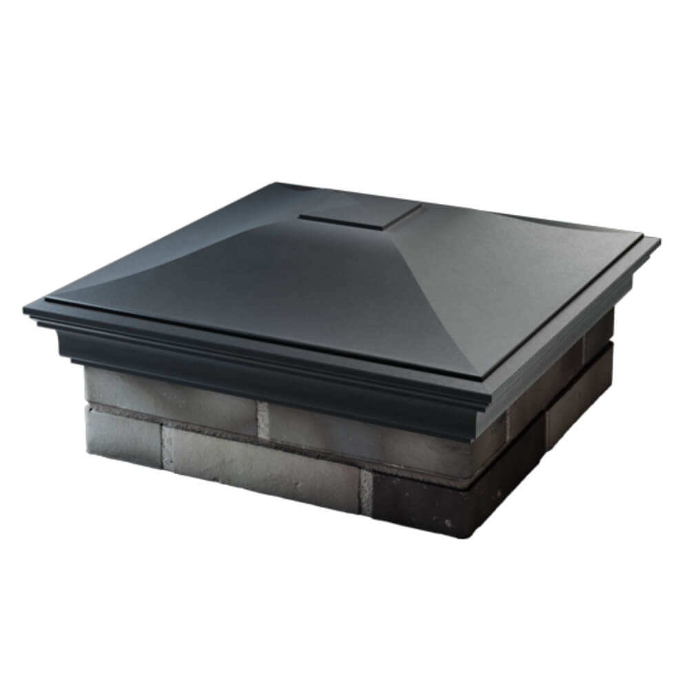 Колпак Zking Монблан Серый на столб 2х2 кирпича (515х515мм) в Сочи фото