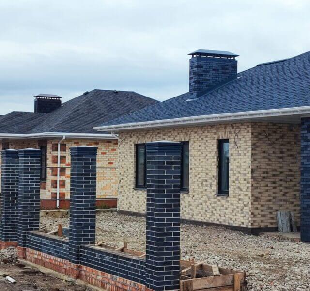 Колпак Zking Бона ХайТек Серый на столб 1.5х1.5 кирпича (385х385мм) в Сочи фото