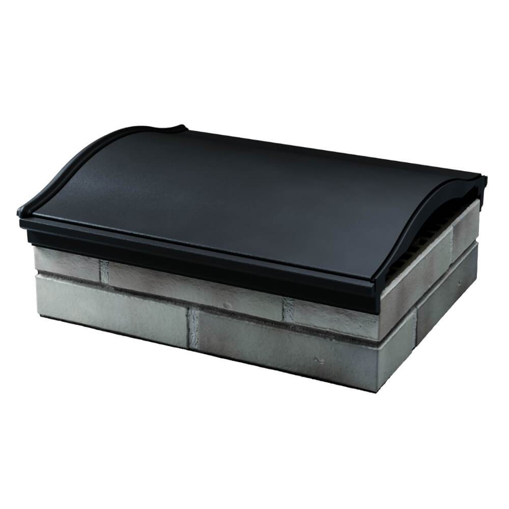 Парапет Zking Монблан Черный посадка на 1.5 кирпича (355/385мм) в Сочи фото