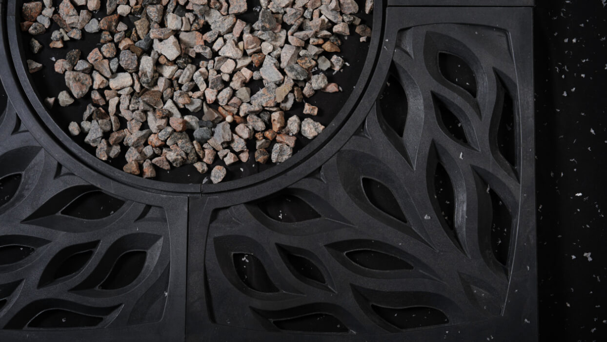 Приствольная решетка для дерева ZKING CRUST 1.2х1.2м Черная в Сочи фото