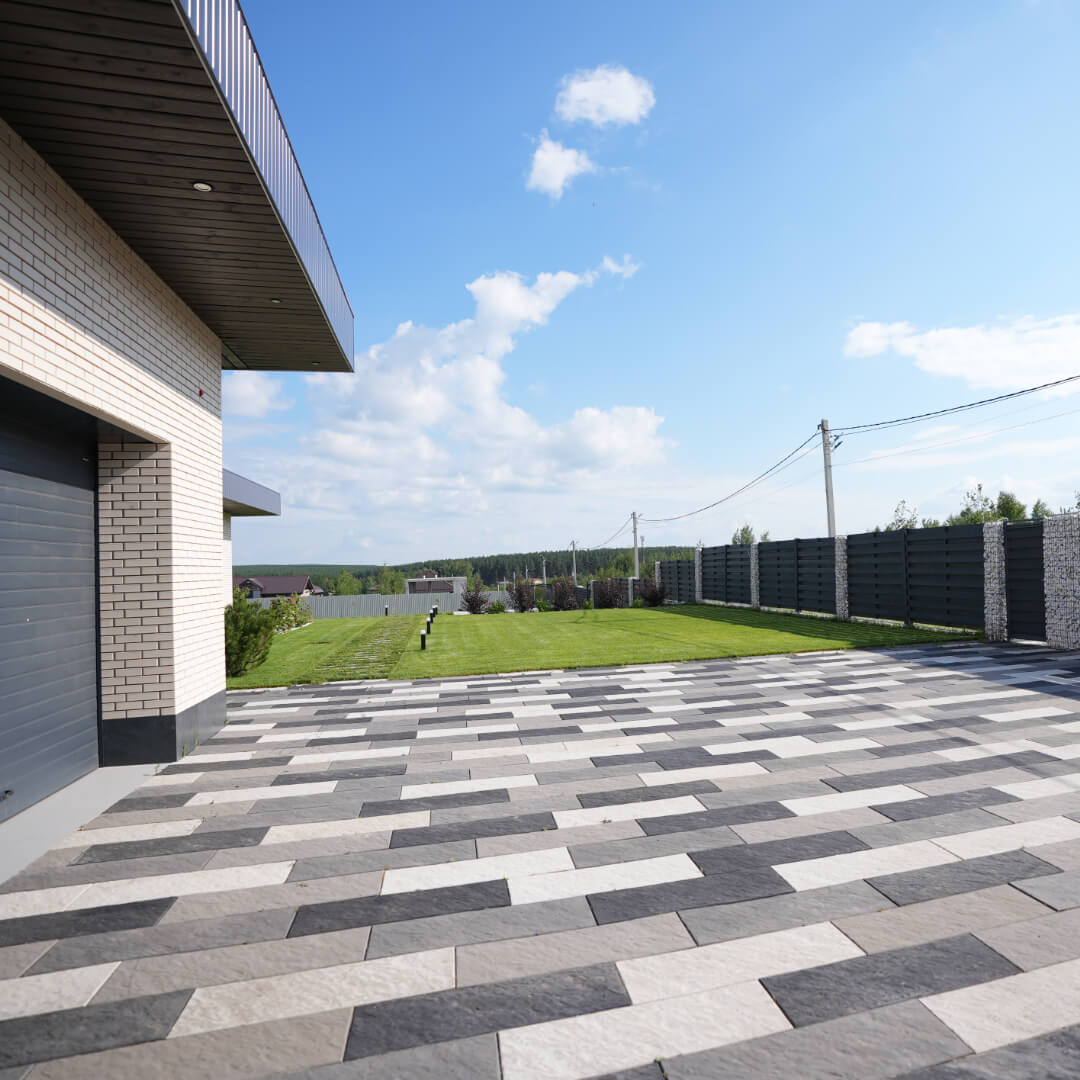 Шаговая плита STONE Черный Сланец 990х330х55мм в Сочи фото